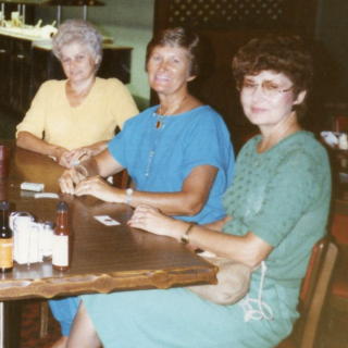 Marlene is pictured on the Right next to Nola White.
